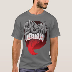 Stilvoller Handlettering-Kunst-Druck T-Shirt
