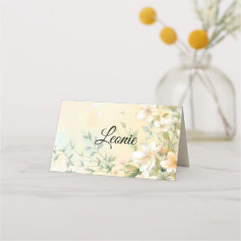 Stilvoller Hochzeit in Pastell Platzkarte