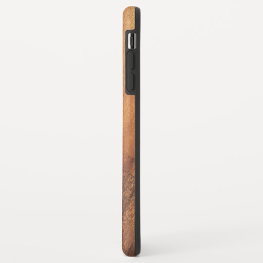 Stilvoller hölzerner Kornwoodgrain-hölzerner Blick Case-Mate iPhone Hülle (Hinten/Links)