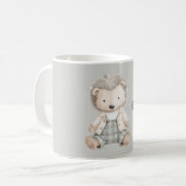 Stilvoller Igel Kaffeetasse (Vorderseite Links)