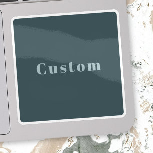 Stilvoller Individuelle Name oder anderer Text   B Aufkleber