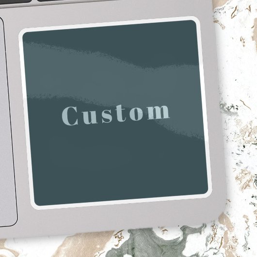 Stilvoller Individuelle Name oder anderer Text | B Aufkleber