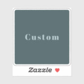 Stilvoller Individuelle Name oder anderer Text | B Aufkleber (Blatt)