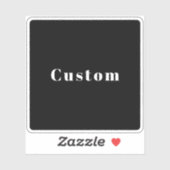 Stilvoller Individuelle Name oder anderer Text | S Aufkleber (Blatt)