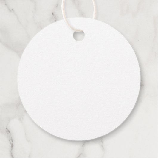 Stilvoller Individuelle Name oder anderer Text | S Geschenkanhänger (Rückseite)