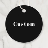 Stilvoller Individuelle Name oder anderer Text | S Geschenkanhänger (Vorderseite)