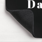 Stilvoller Individuelle Name oder anderer Text | S Mousepad (Ecke)