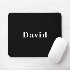 Stilvoller Individuelle Name oder anderer Text | S Mousepad