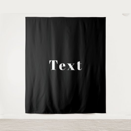 Stilvoller Individuelle Name oder anderer Text | S Wandteppich (Vorderseite)