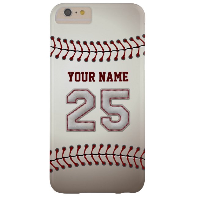 Stilvoller individueller Name der Baseball-Zahl-25 Case-Mate iPhone Hülle (Rückseite)