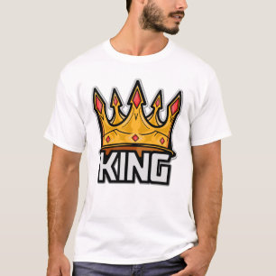Stilvoller King Crown T - Shirt