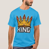 Stilvoller King Crown T - Shirt (Vorderseite)