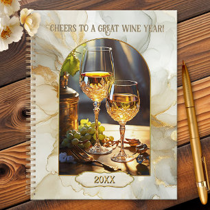 Stilvoller klassischer Wein Planer