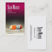 Stilvoller kreativer Korrektor des Visitenkarte (Vorne/Hinten)