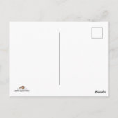 Stilvoller Lachs Internationaler Frauentag Postkarte (Rückseite)