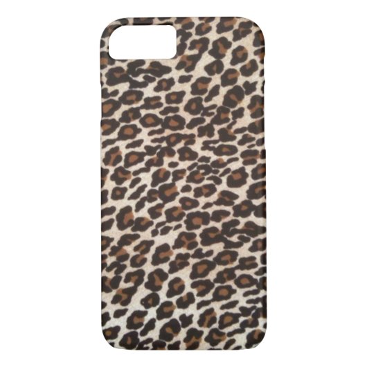 Stilvoller Leopard-Druck Case-Mate iPhone Hülle (Rückseite)