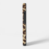 Stilvoller Leopard iPhone ID Case Hülle (Linke Seite)