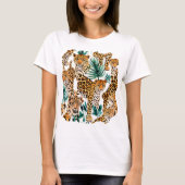 Stilvoller Leopard Print T - Shirt - Bold & Trendy (Vorderseite)