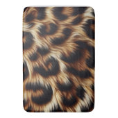 Stilvoller Leopardendruck Badematte (Vorderseite Vertikal)