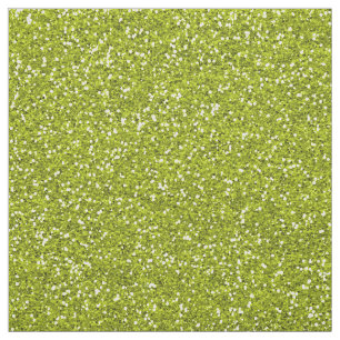 Stilvoller Limoner grüner Glitzer Stoff