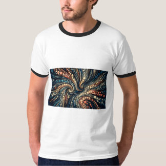 "Stilvoller Männer bedruckter T - Shirt - Fett Des