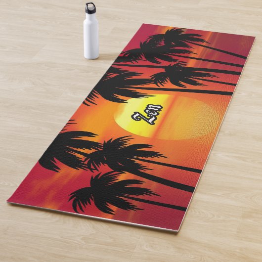 Stilvoller moderner minimalistischer Zen Yogamatte (Beispiel)