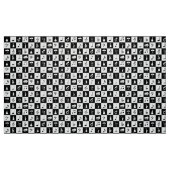 Stilvoller moderner Musiknoten und Instrumente Stoff (Fat Quarter (45,7 x 55,9 cm))
