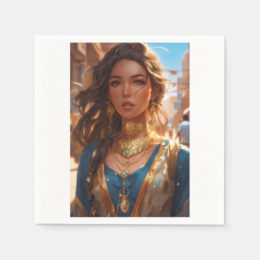 stilvoller Onlineshop Serviette (Vorderseite)