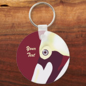 Stilvoller Pelican-Schlüsselanhänger Schlüsselanhänger (Vorderseite)
