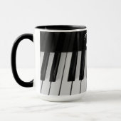 Stilvoller professioneller Pianist Tasse (Links)