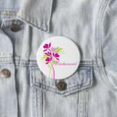 Stilvoller rosa u. grüner button (Beispiel)
