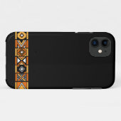 Stilvoller Schwarzafrikanerkunstmuster iphone 5 Case-Mate iPhone Hülle (Rückseite (Horizontal))