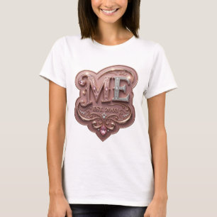 Stilvoller Silberner ABSTRACT ART Mode Druck T-Shirt