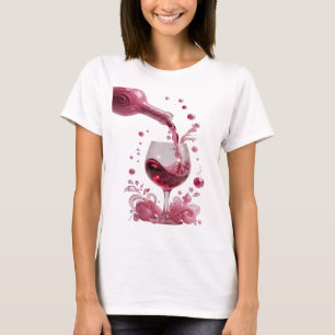 Stilvoller Silberner ABSTRACT-KUNST-Kunst Druck T-Shirt