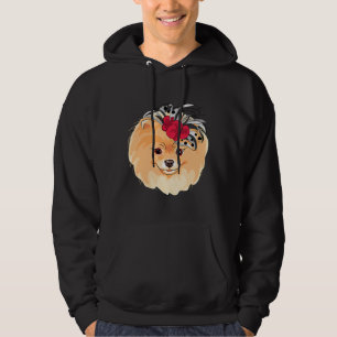 Stilvoller Spitz Hoodie
