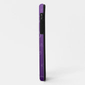 Stilvoller Strudel-kundenspezifisches Monogramm Case-Mate iPhone Hülle (Hinten/Links)