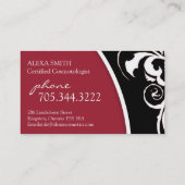 Stilvoller Strudel:: Visitenkarte (Rückseite)