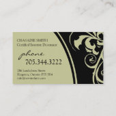 Stilvoller Strudel:: Visitenkarte (Rückseite)