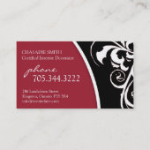 Stilvoller Strudel:: Visitenkarte (Rückseite)