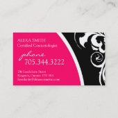 Stilvoller Strudel:: Visitenkarte (Rückseite)