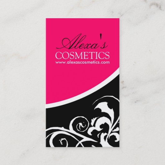 Stilvoller Strudel:: Visitenkarte (Vorderseite)