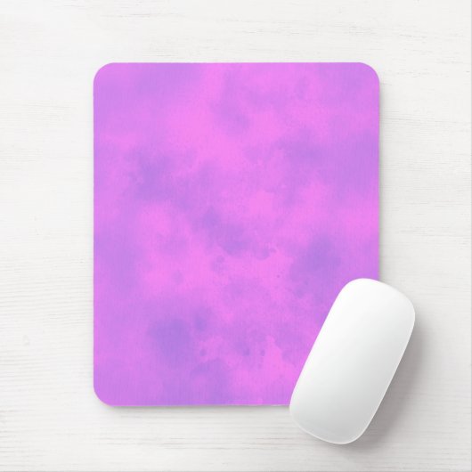 Stilvoller Sturmwolkeneffekt Rosa Mousepad (Mit Mouse)