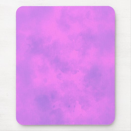 Stilvoller Sturmwolkeneffekt Rosa Mousepad (Vorne)