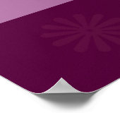 Stilvoller Treffpunkt Poster (Ecke)