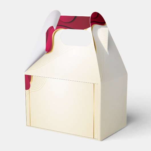 Stilvoller Uni-Abschluss Geschenkschachtel (Rückseite)