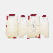 Stilvoller Uni-Abschluss Geschenkschachtel (Ungefaltet)