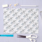 Stilvoller Vatertag Seidenpapier (Handwerk)