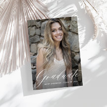 stilvoller weißer Abschluss Save the Date