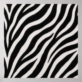 Stilvoller Zebradruckposter zeitgemäße Dekoration