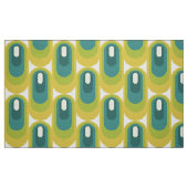 stilvolles 70er Retro Mod-Gewebe Stoff (Fat Quarter (45,7 x 55,9 cm))